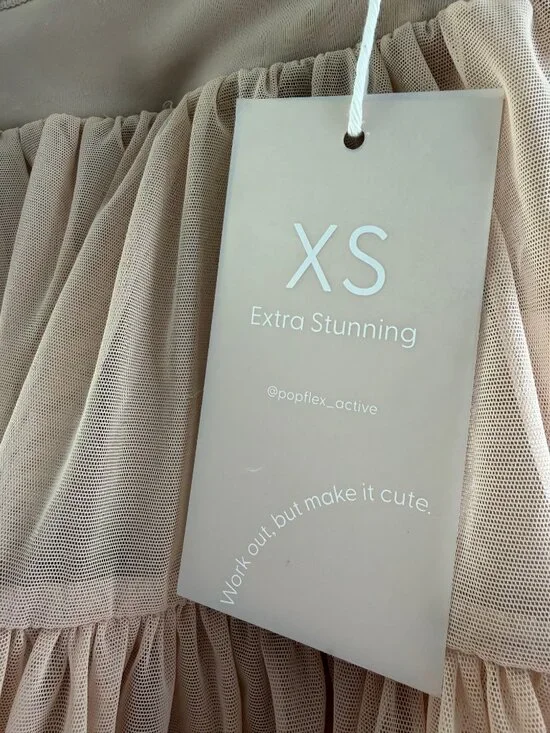 NWT PopFlex Pirouette Mesh Skort - XS - Picture 3 of 7